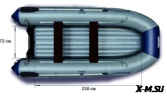 Лодка «ФЛАГМАН - 350L»