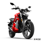 Электромотоцикл WHITE SIBERIA SUPER SOCO TS STREET HUNTER PRO (Красный)