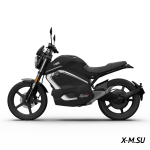 Электромотоцикл WHITE SIBERIA SUPER SOCO TC WANDERER PRO (Черный)